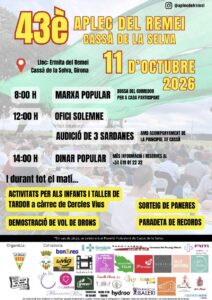 Aplec del remei a cassa de la selva cartell