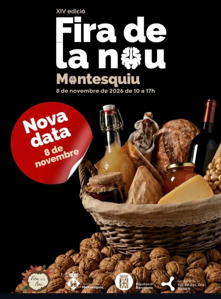 Cartell de Fira de la Nou a Montesquiu