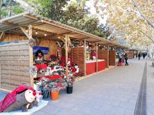 Fira de santa llucia a vilafranca del penedes foto