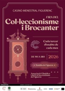 Fira del col leccionisme i del brocanter a figueres cartell
