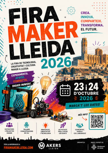 Cartell de Fira Maker a Lleida