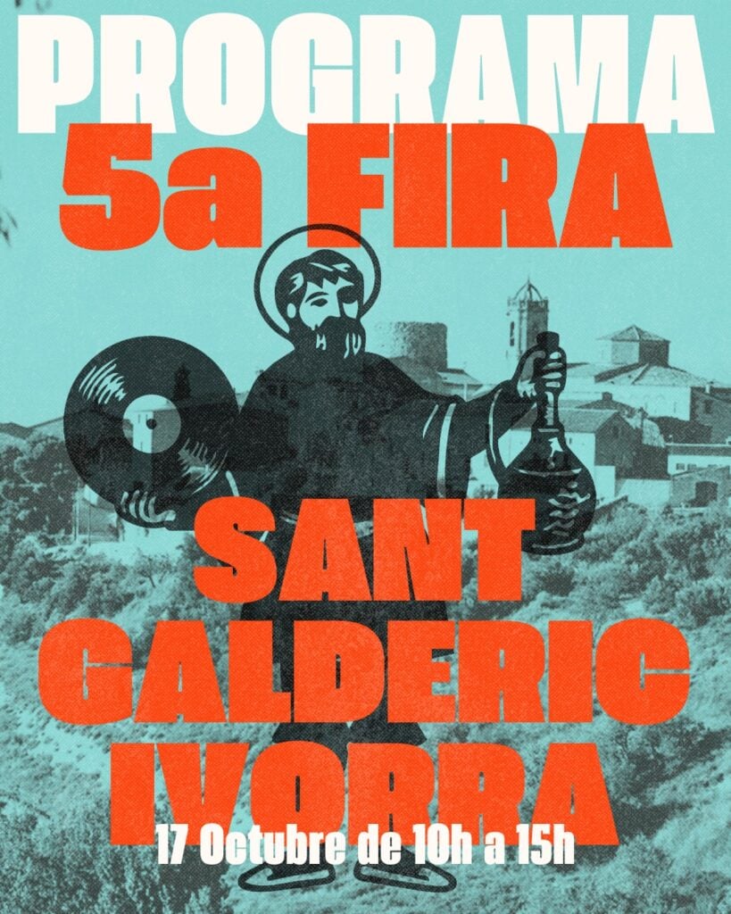 Cartell de Fira Sant Galderic a Ivorra