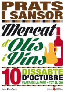 Mercat d olis i vins a prats i sansor cartell