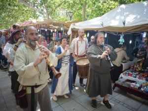 Mercat medieval a martorell foto