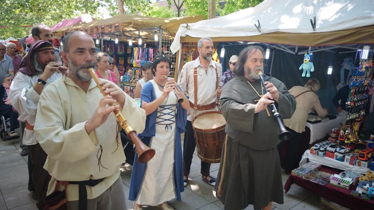 Mercat medieval a martorell portada