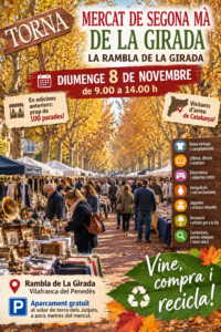 Mercat Segona Mà Vilafranca del Penedès Mercat Segona Mà Vilafranca del Penedès