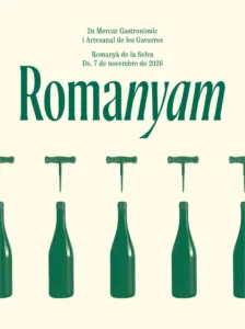 Romanyam mercat gastronomic i artesanal de les gavarres a romanya de la selva cartell